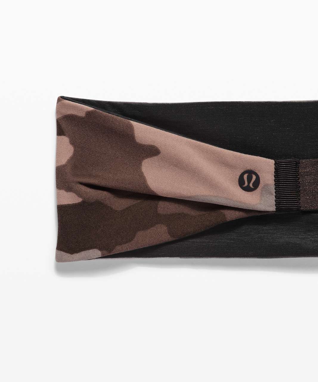 Lululemon Fringe Fighter Headband - Heritage 365 Camo Dusty Bronze Multi / Black