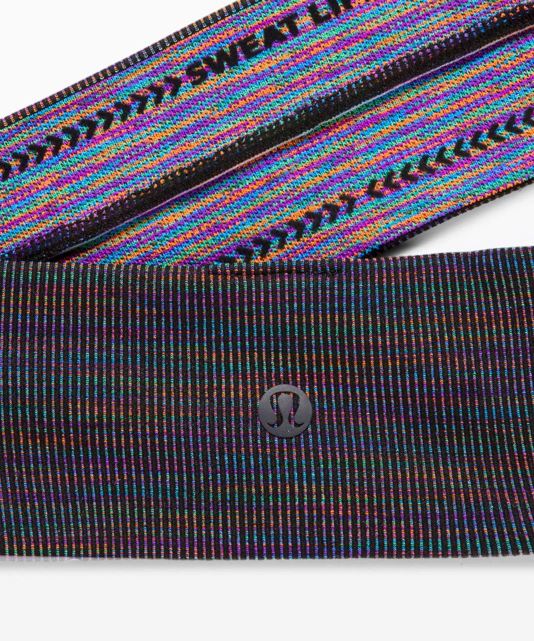 Lululemon Love Revealed Headband - Black / Rainbow