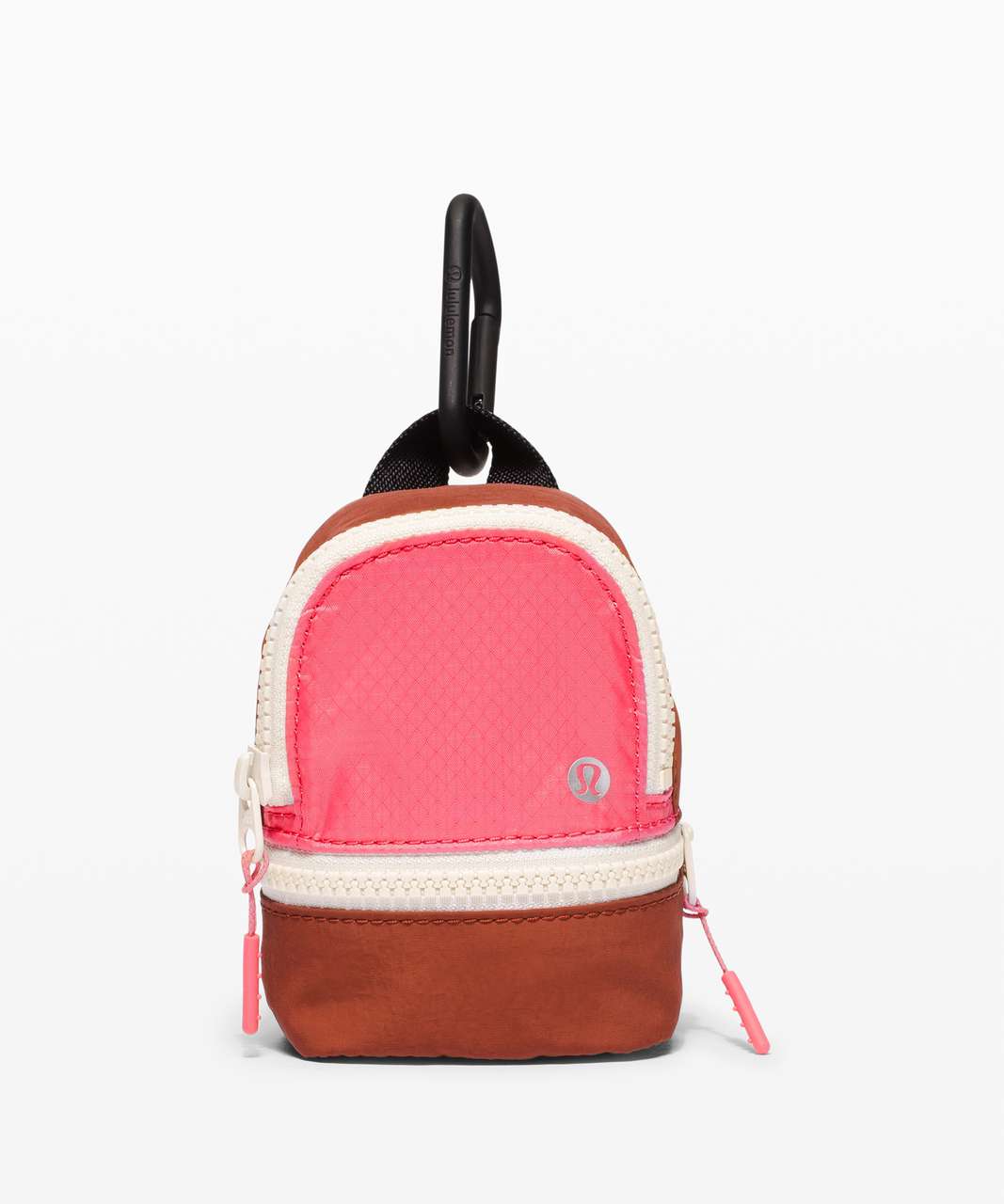 Lululemon City Adventurer Backpack *Nano - Guava Pink / Dark Terracotta / White Opal