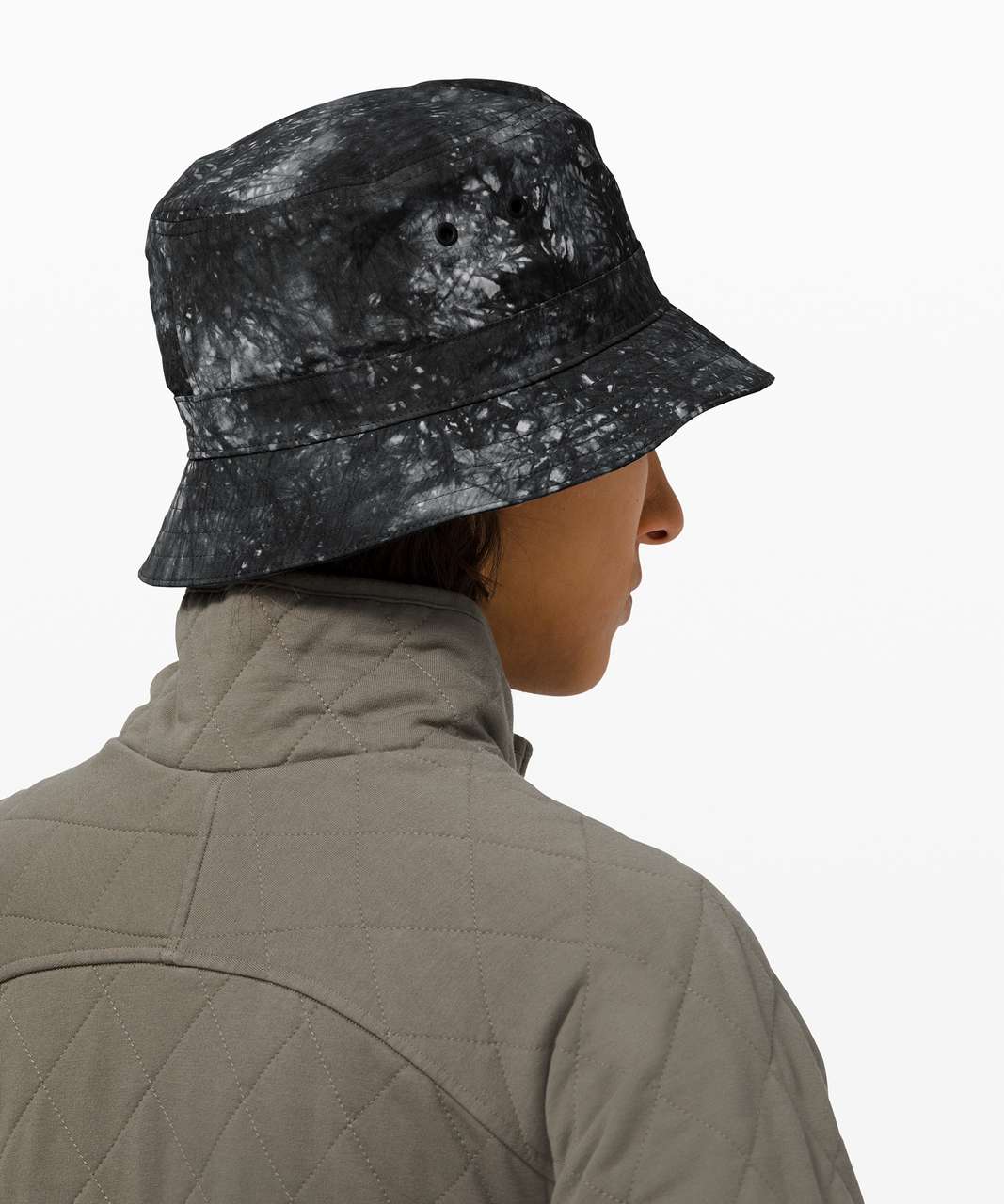 Lululemon On My Level Bucket Hat - Ink Vapor Ice Grey Multi