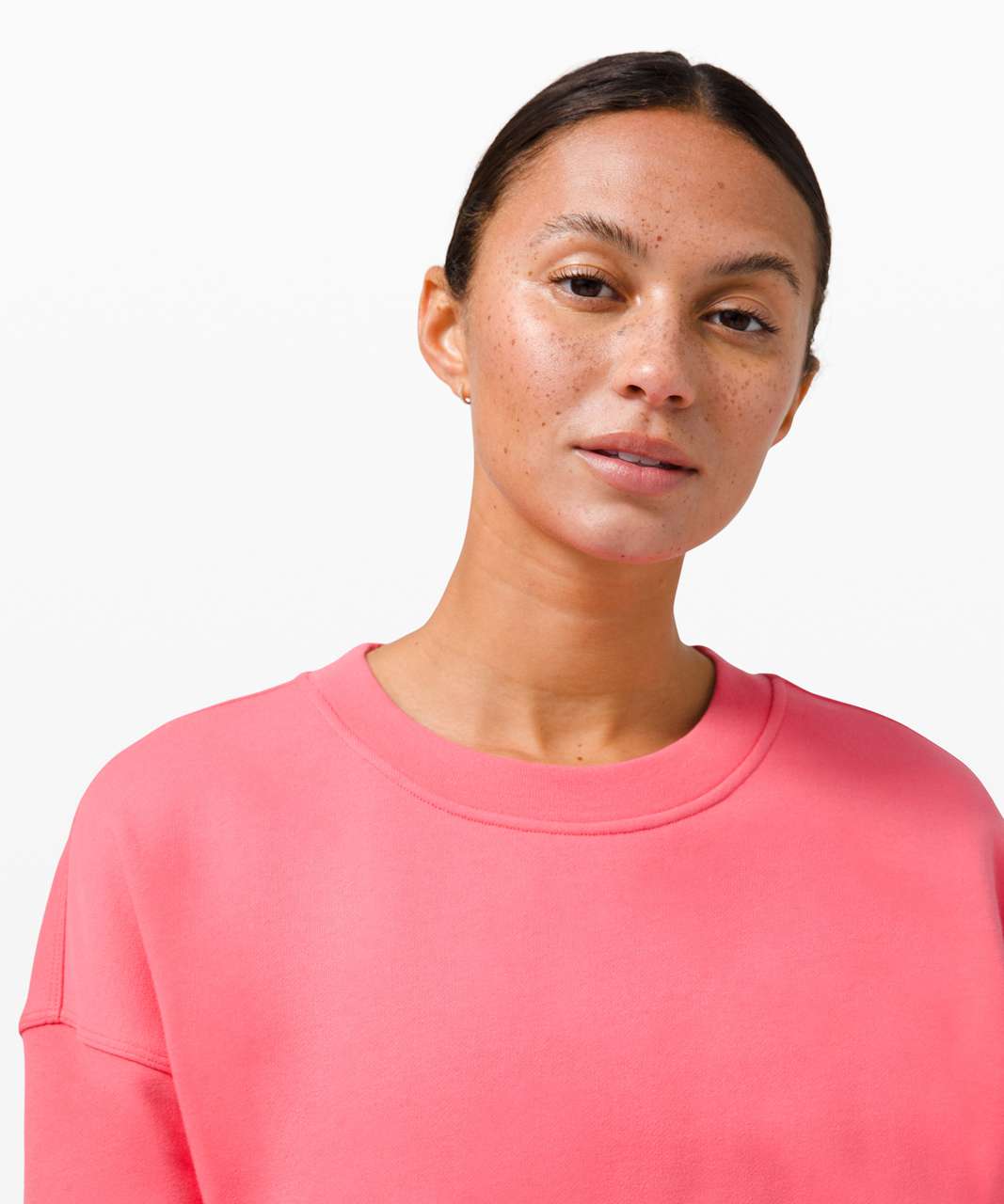 Lululemon Perfectly Oversized Crew - Guava Pink