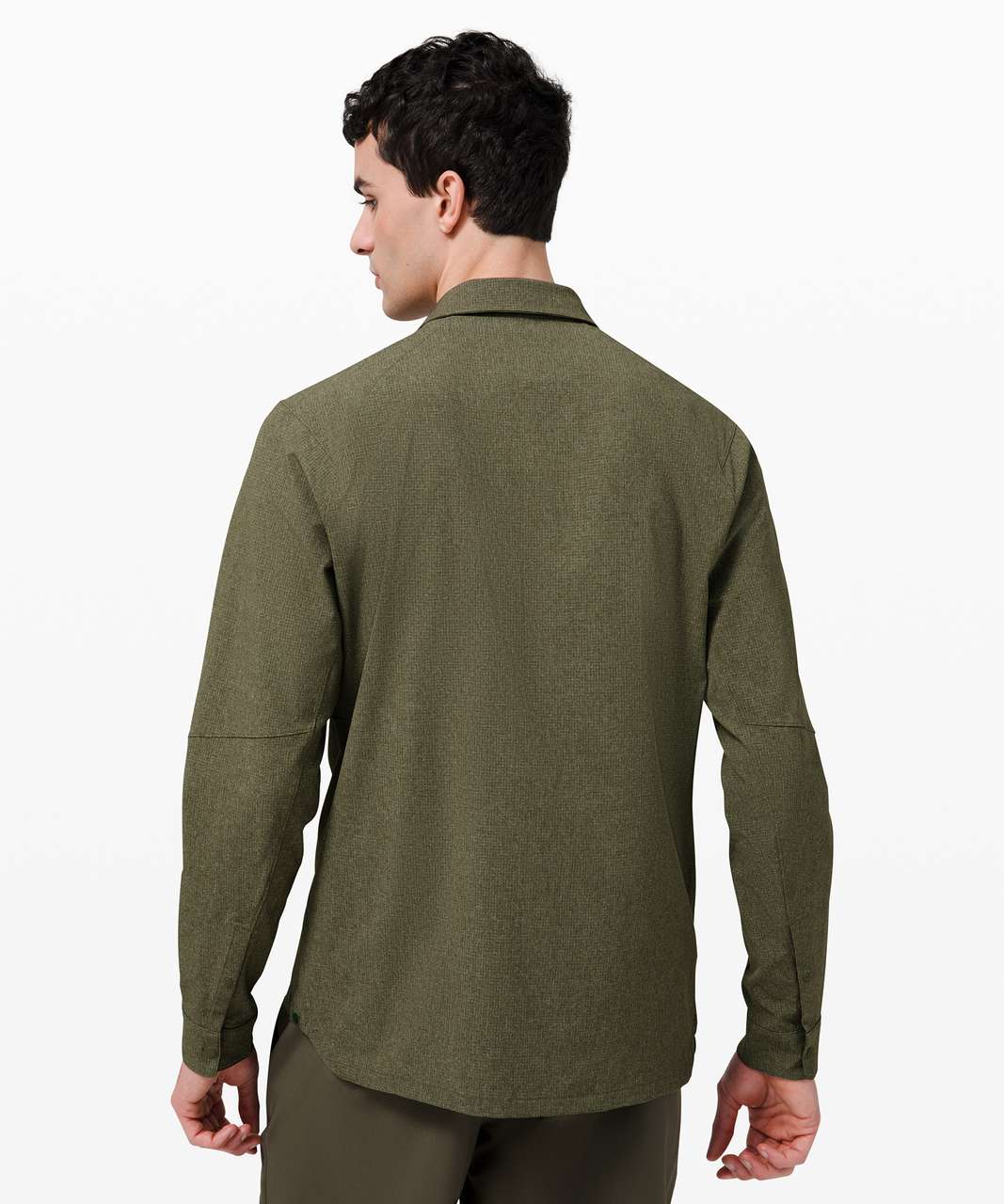 Lululemon Airing Easy Overshirt - Heathered Medium Olive