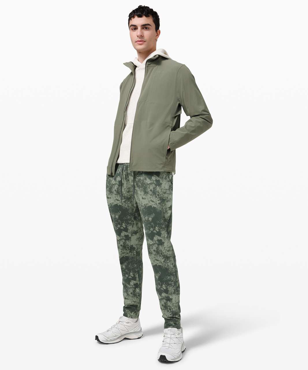 Lululemon City Sweat Jogger 29" *French Terry - Astral Smoked Spruce Green Fern