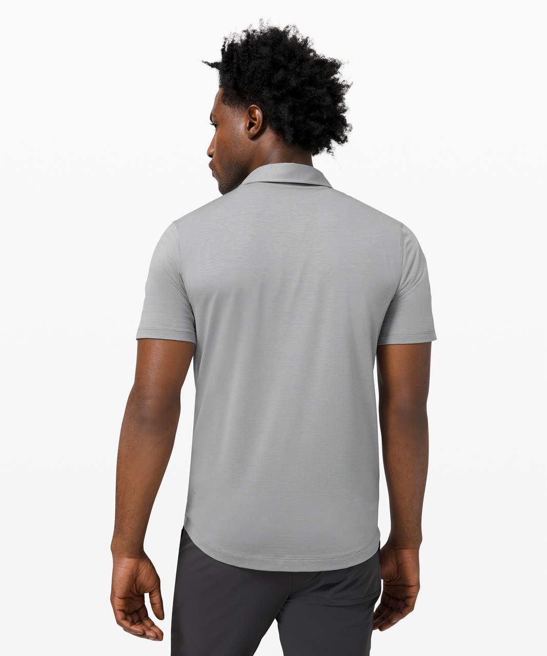 Lululemon Evolution Polo - Rhino Grey