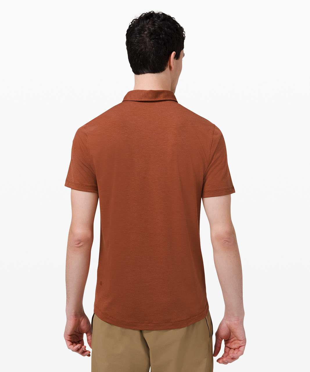 Lululemon Evolution Polo - Dark Terracotta