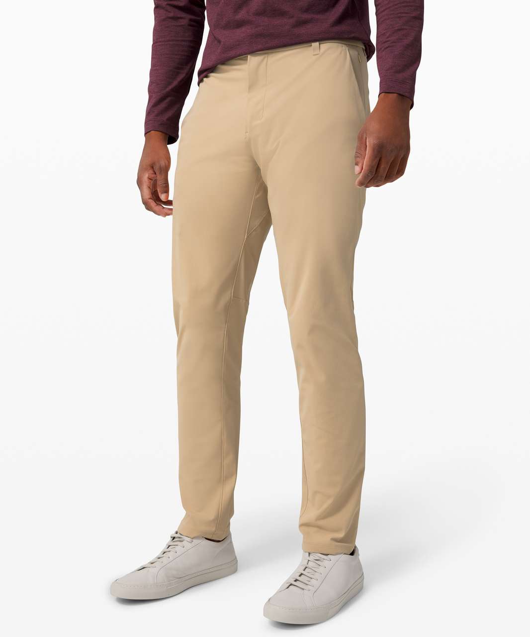 LULULEMON Commission Pant Classic 34 (Birch Beige, 36) at  Men's  Clothing store