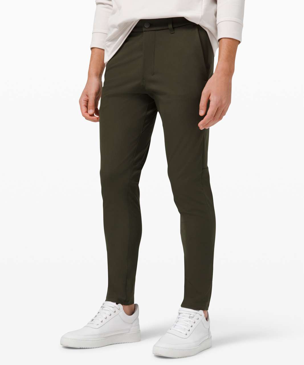 Lululemon Commission Pant Skinny 34" *Warpstreme - Dark Olive (First Release)