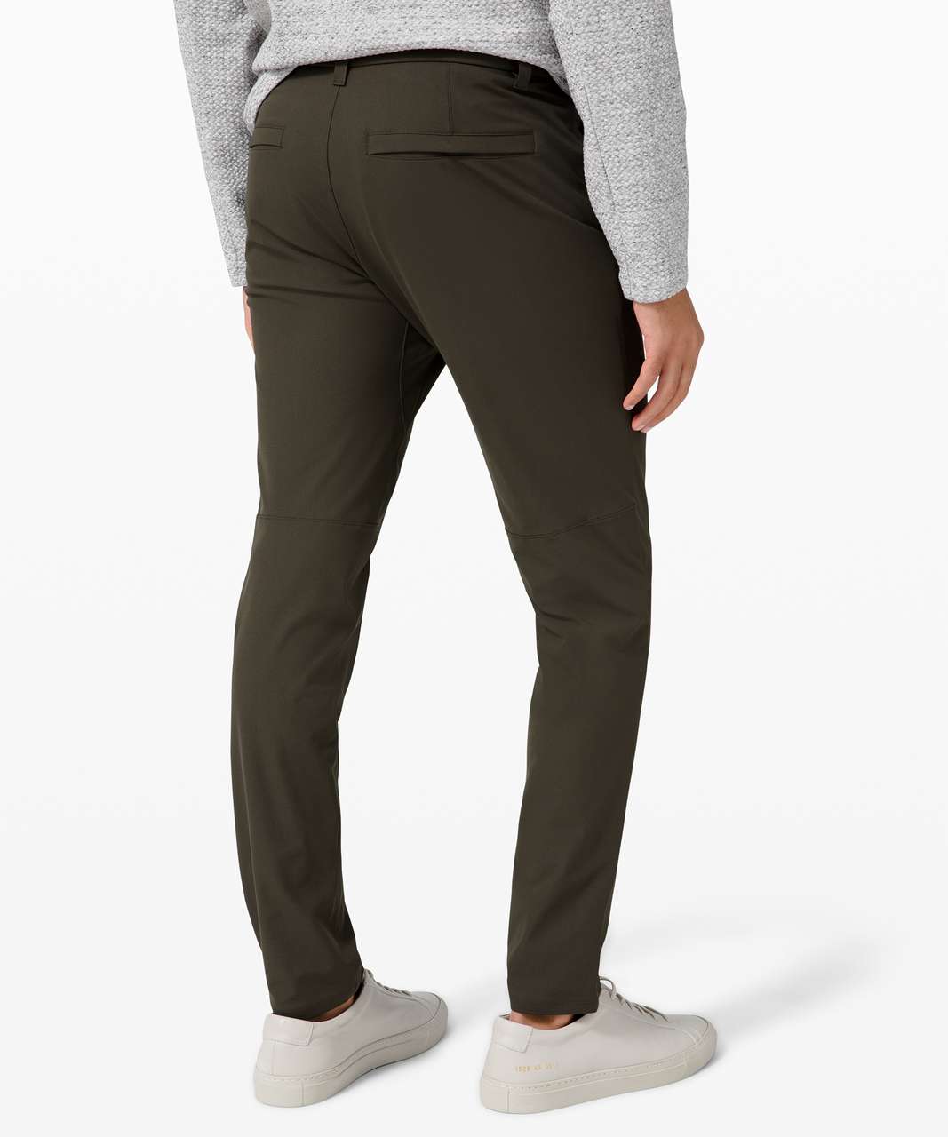 Lululemon Commission Pant Slim *Warpstreme 28" - Dark Olive (First Release)