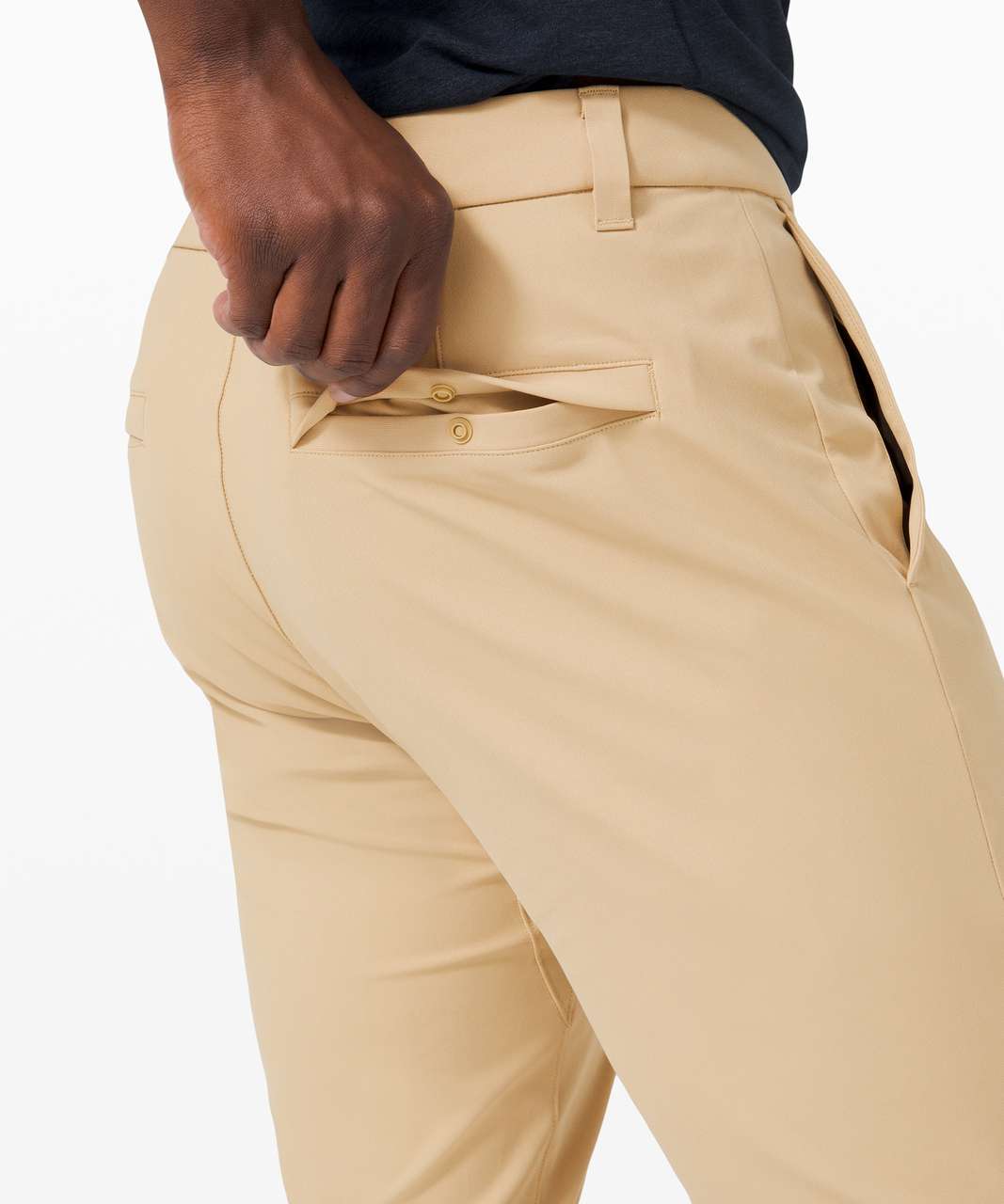 Beige Commission technical trousers, Lululemon