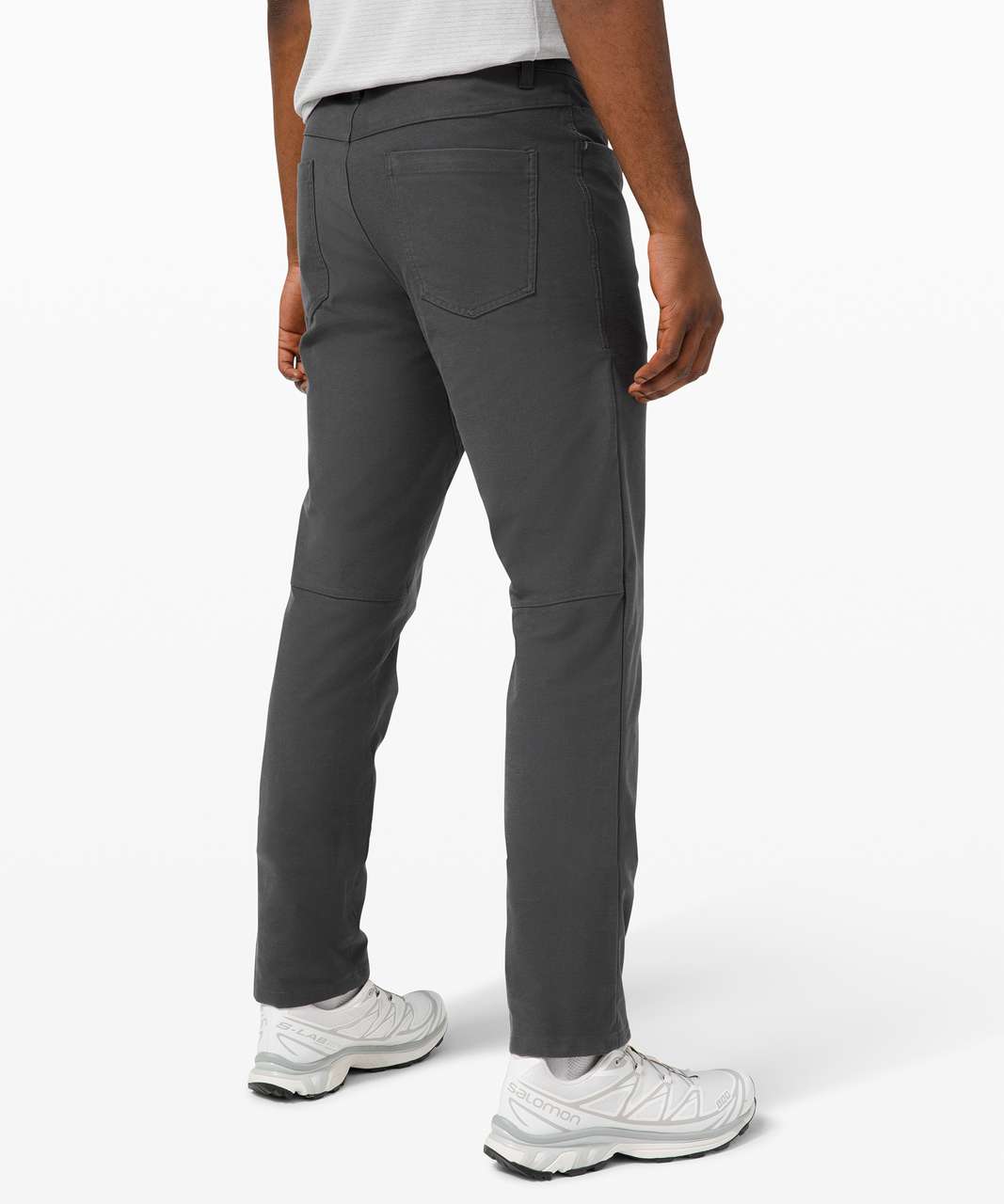 Lululemon ABC Crop Pant Relaxed *Utilitech - Dove Grey - lulu fanatics