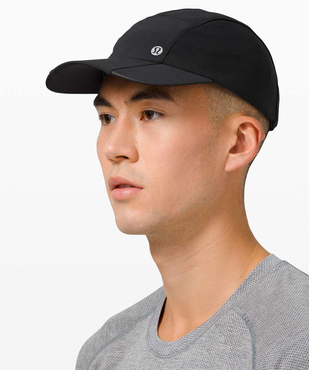 Lululemon Fast and Free Mens Run Hat Elite - Black (Second Release)