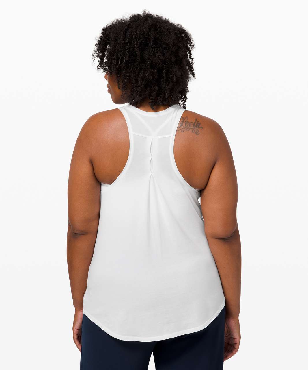 Lululemon Love Tank *Pleated - White - lulu fanatics