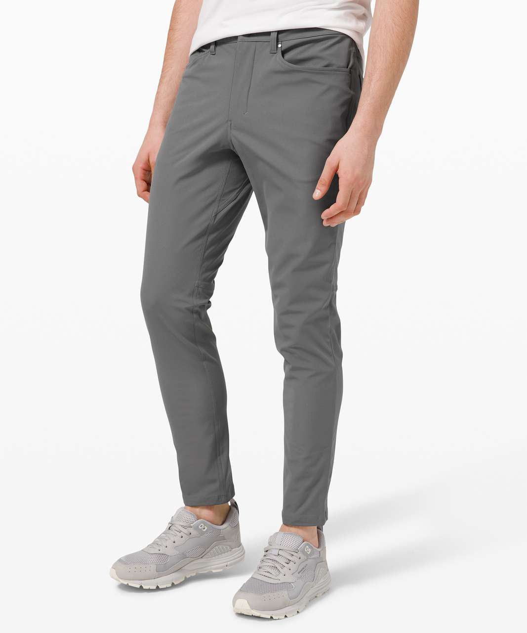 Lululemon ABC Pant Slim 32 *Warpstreme - Asphalt Grey - lulu fanatics