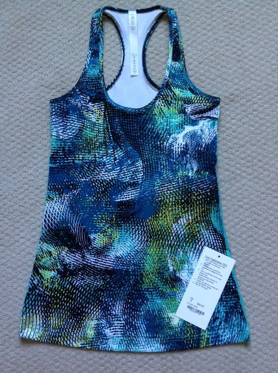 Lululemon Cool Racerback - 2016 Seawheeze - Mo Money Bali Breeze