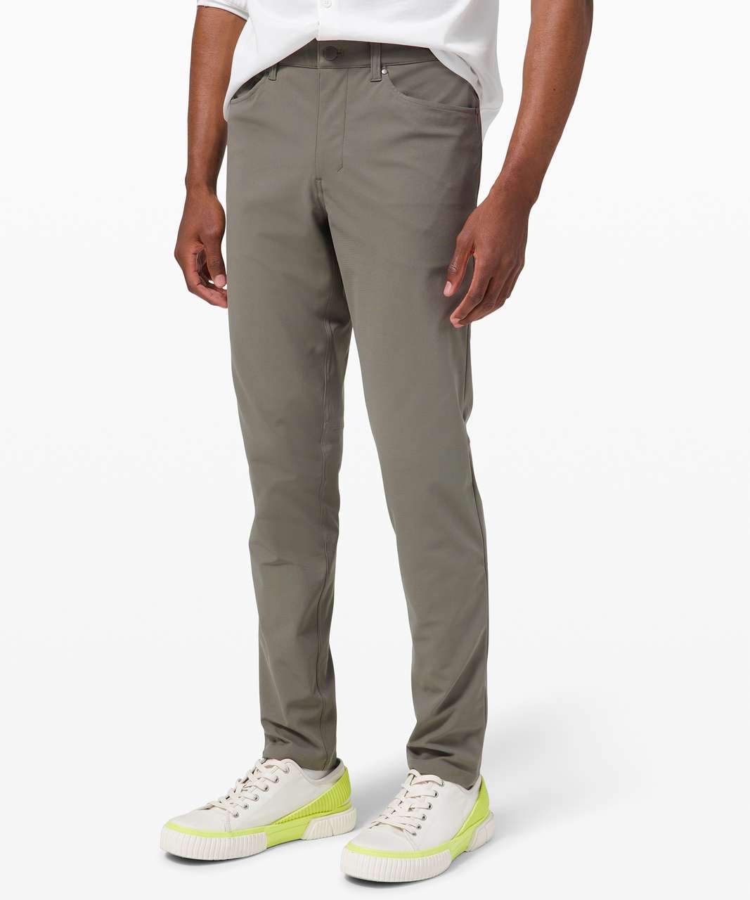 Lululemon On The Move Pant *Lightweight - Grey Sage - lulu fanatics