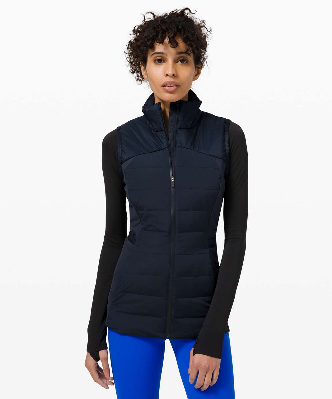 Lululemon Down For It All Vest - True Navy - lulu fanatics