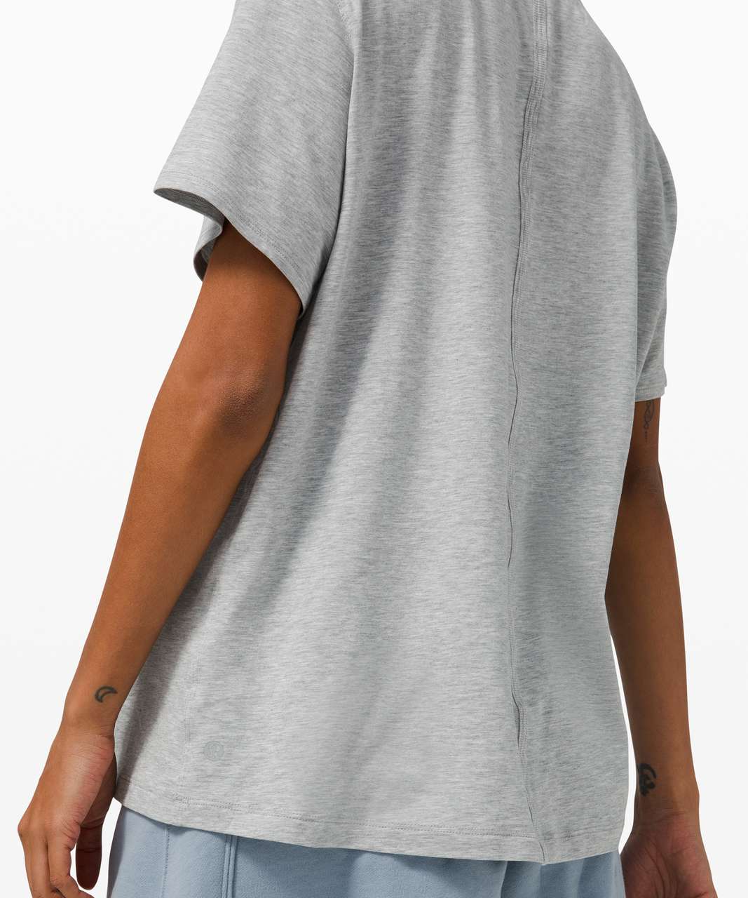 Lululemon All Yours Tee - Heathered Core Light Grey