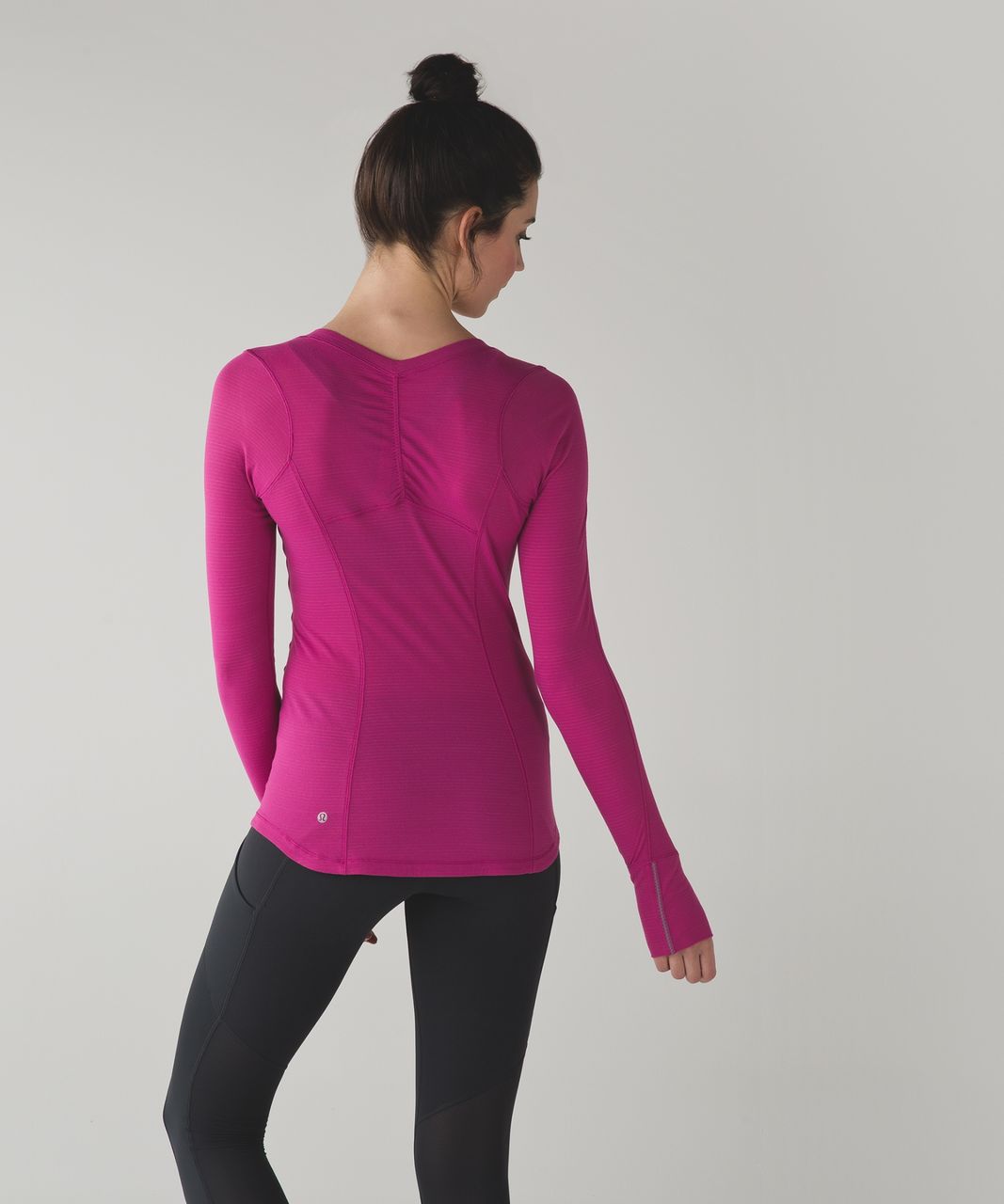 Lululemon 5 Mile Long Sleeve - Raspberry