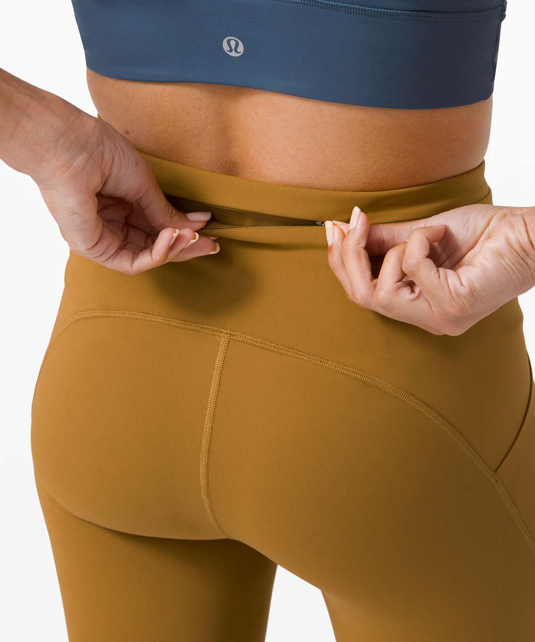 Lululemon Fast and Free leggings in Spiced Bronze