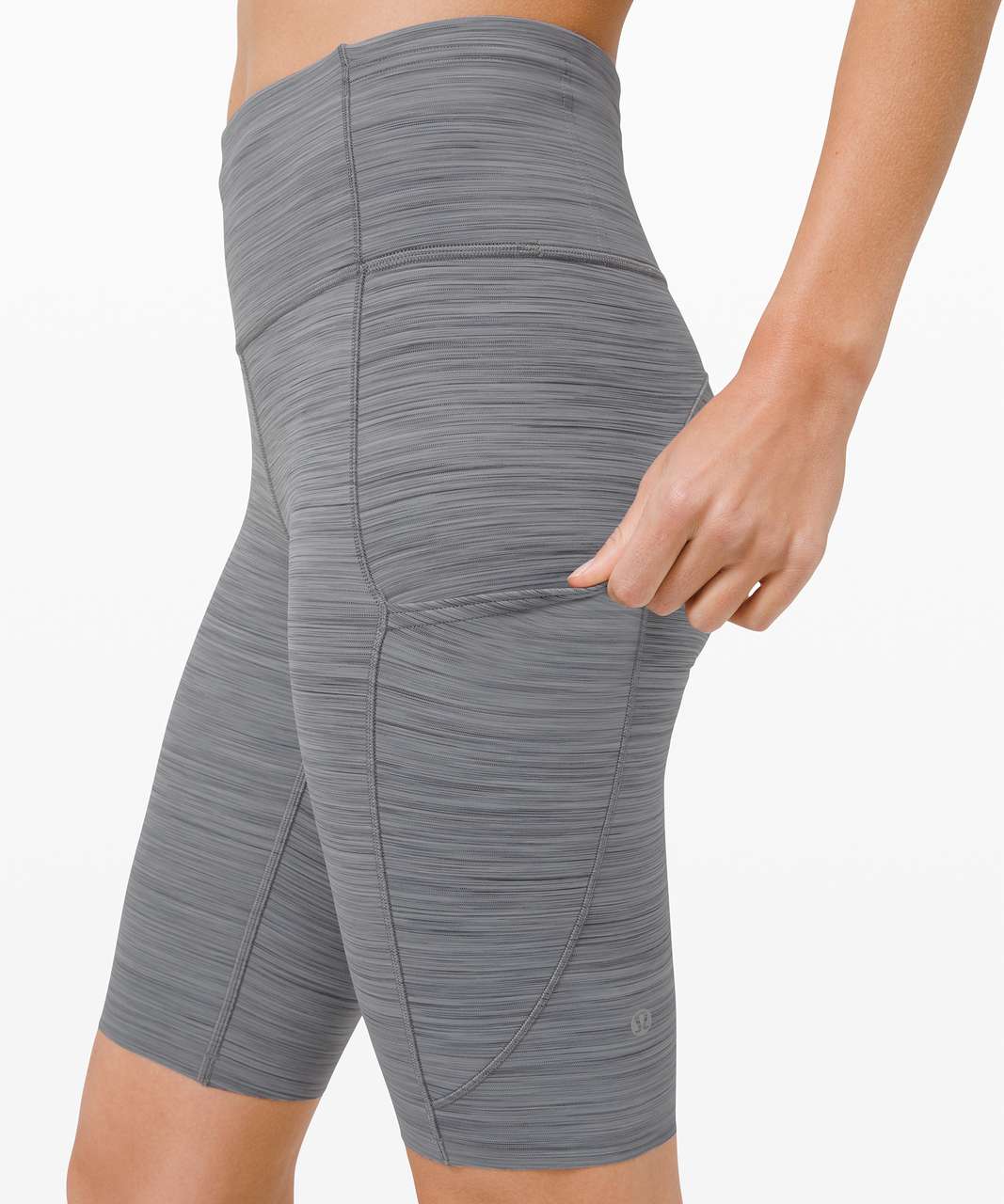 Lululemon Fast and Free Short 10 *Ice Dye - Ice Wash Asphalt Grey - lulu  fanatics