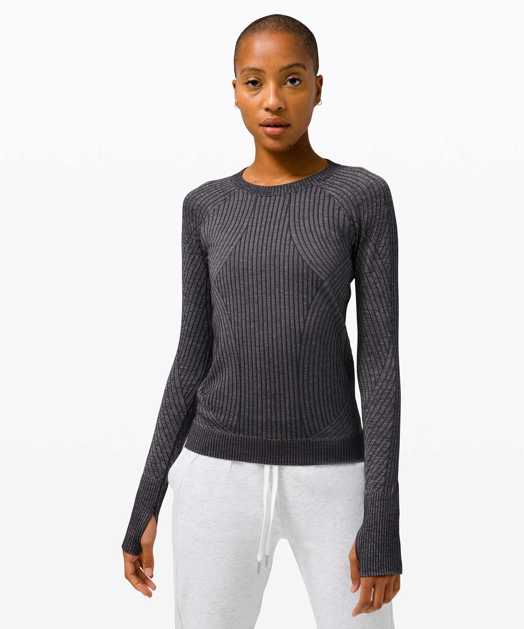 Lululemon Rest Less Pullover - Black / Black - lulu fanatics