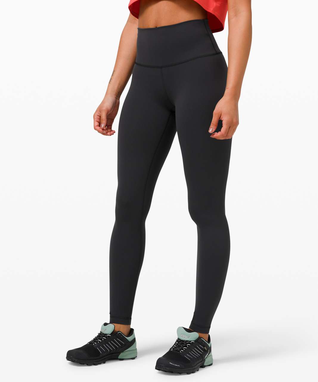 Lululemon Wunder Train High-Rise Tight 28 - Black - lulu fanatics