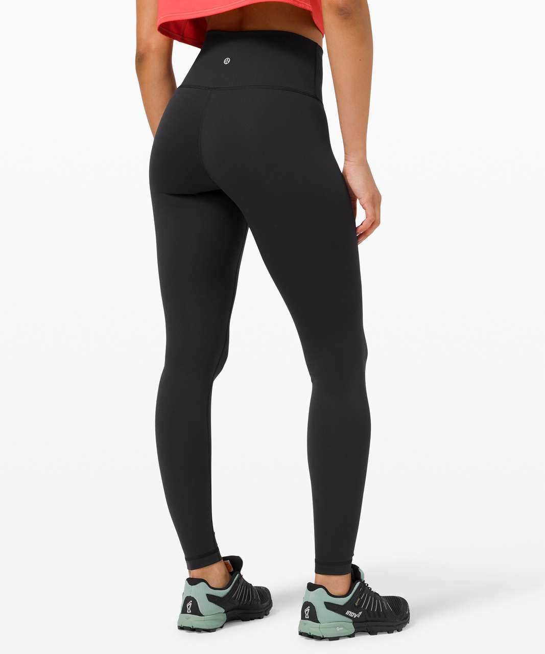 Lululemon Ribbed Contoured High-Rise Tight 28 - Black - lulu fanatics