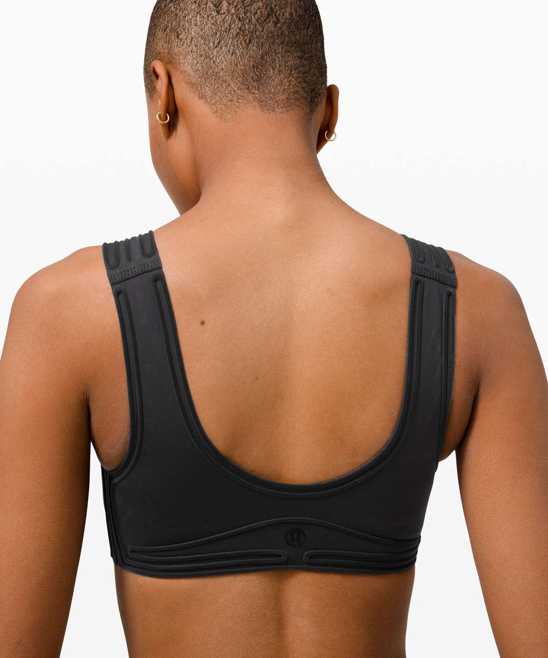 Lululemon Get in Line Bra *Light Support, A/B Cups - Black / Black