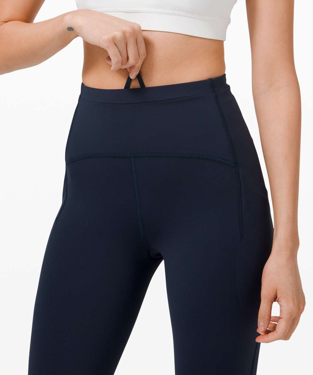 Lululemon Swift Speed High-Rise Crop 21" - True Navy (First Release)