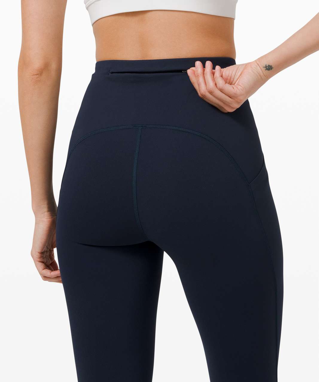 Lululemon Swift Speed High-Rise Crop 21" - True Navy (First Release)