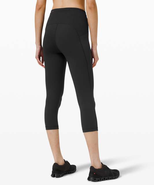 Lululemon Seawheeze Swift Speed High-Rise Crop 21 - Elation Foil