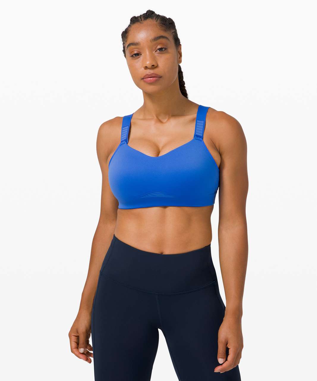 Lululemon Speed Up Bra - Sun Dazed Multi Blue - lulu fanatics