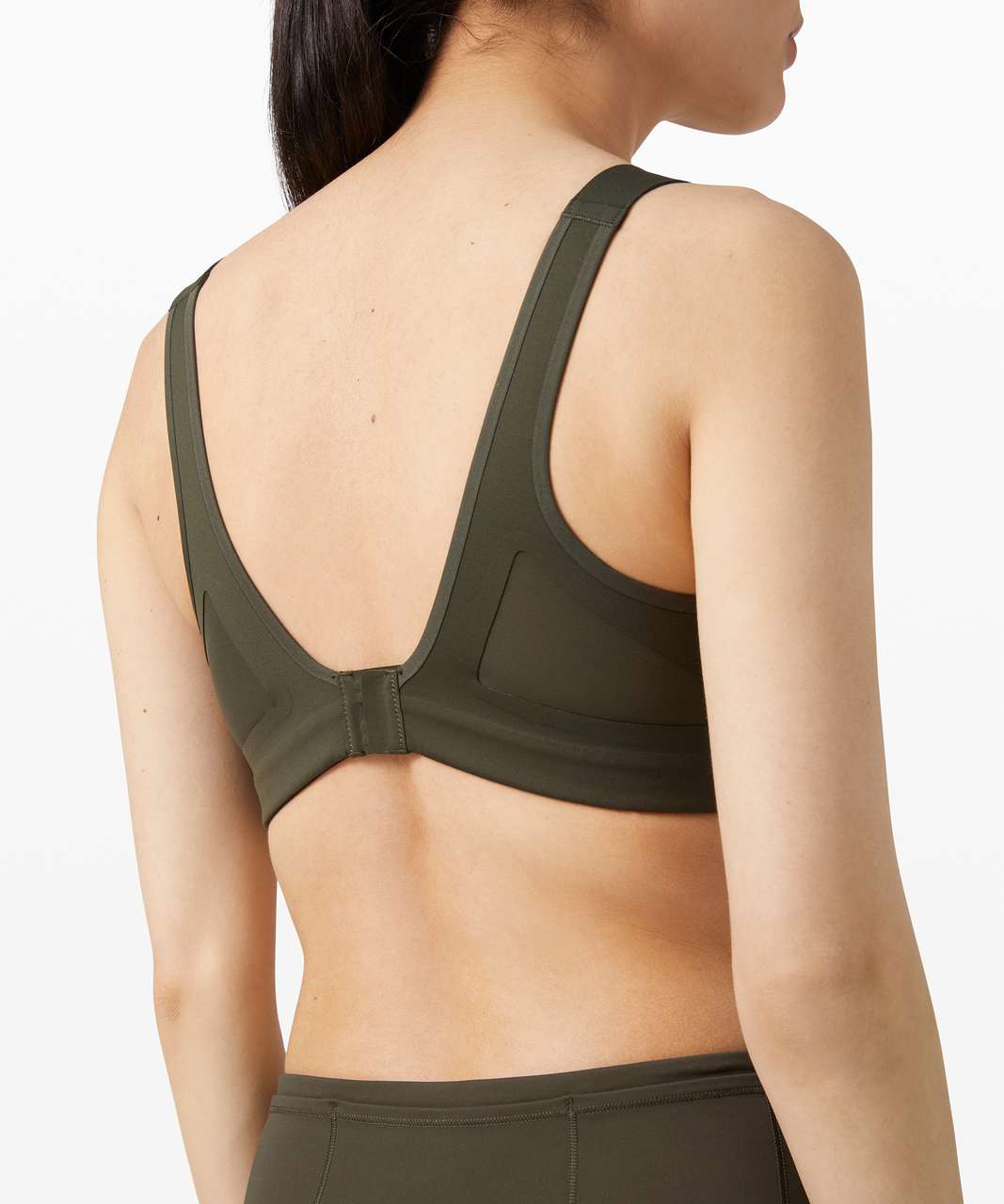 Lululemon Swift Speed Bra *High Support, A–E Cups - Dark Olive