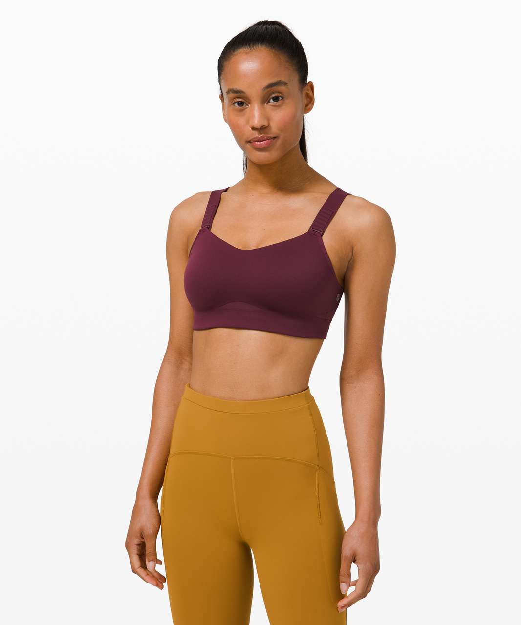 Lululemon Swift Speed Bra *High Support, A–E Cups - Cassis