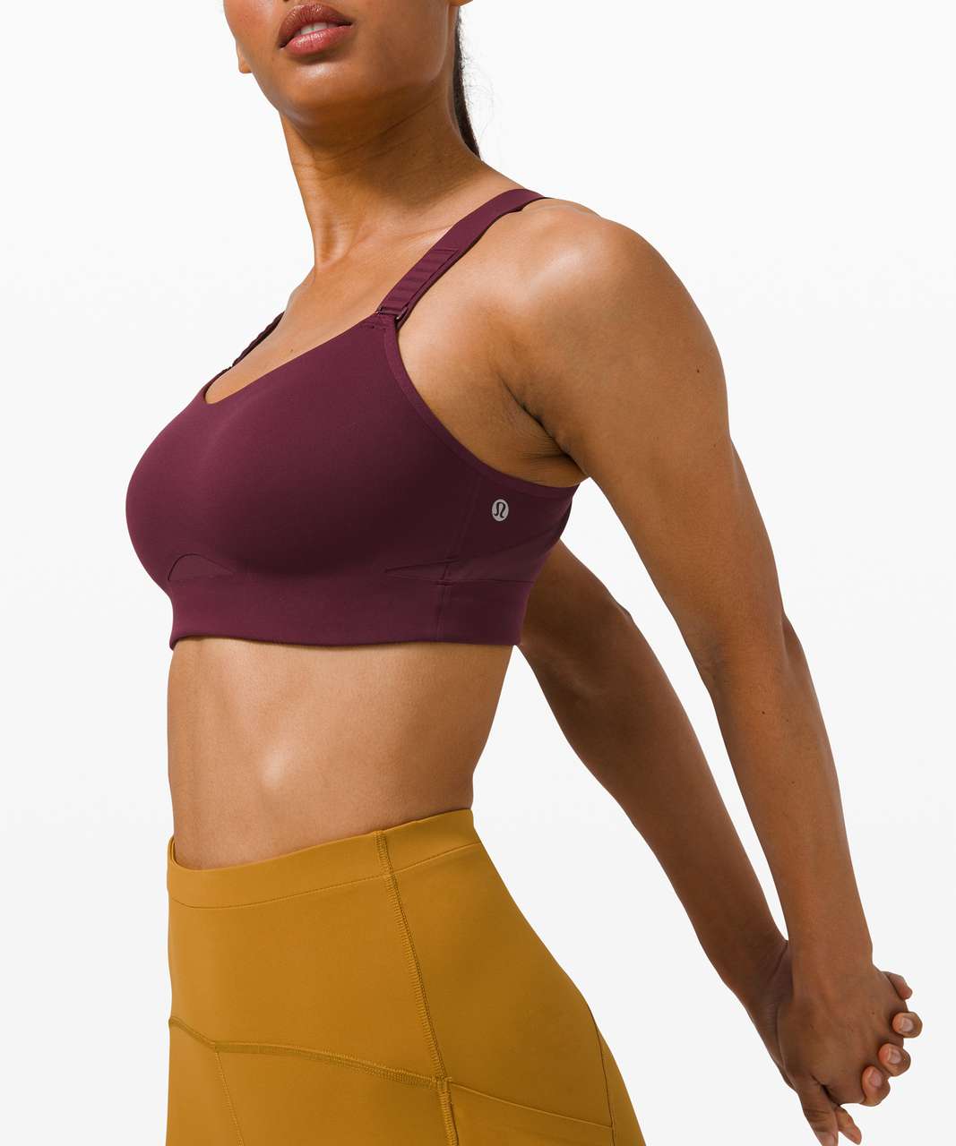 Lululemon All Powered Up Bra Medium Support, A-g Cups In Blue Nile |  ModeSens