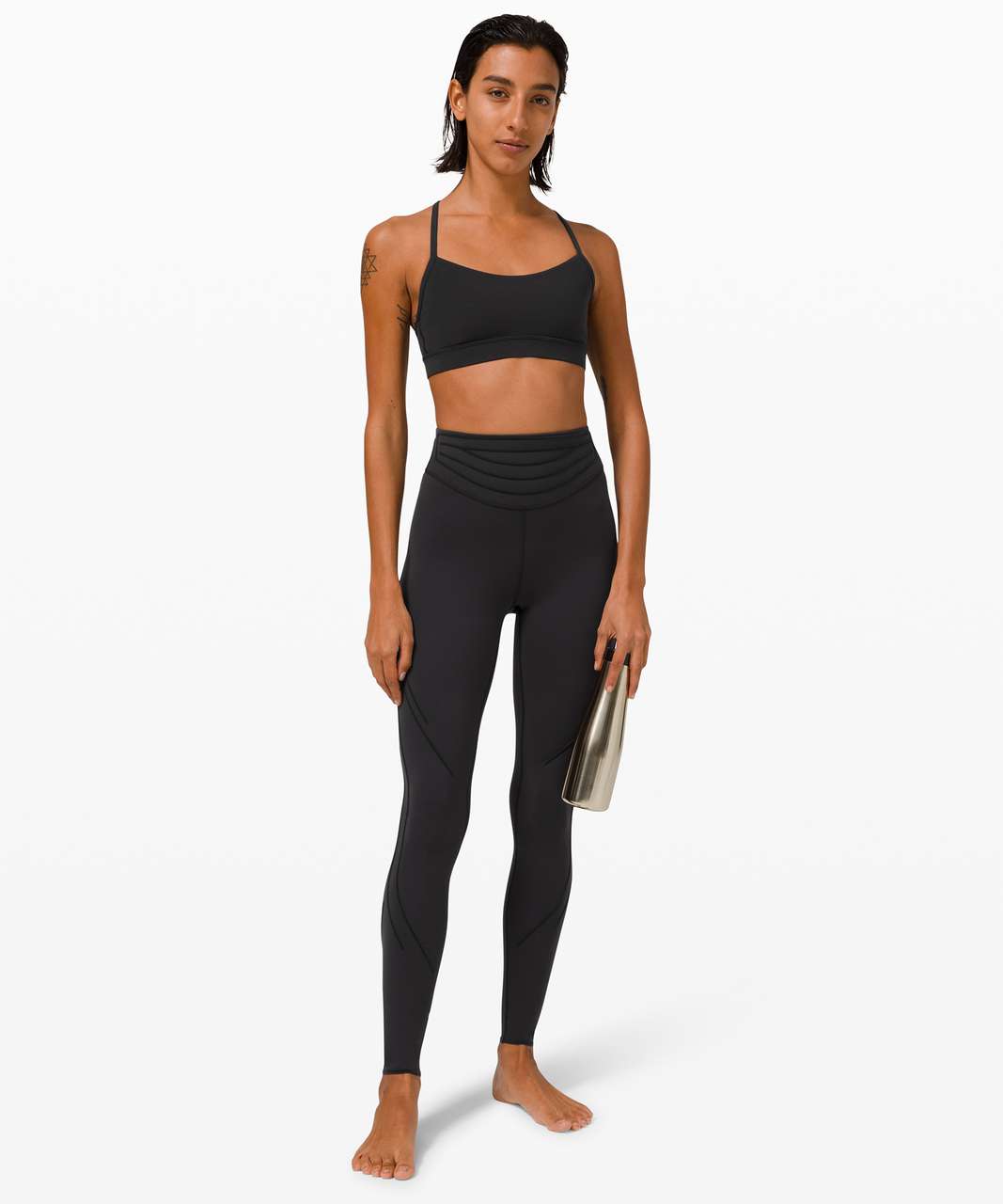 Lululemon Get in Line Super High-Rise Tight 28 - Black - lulu