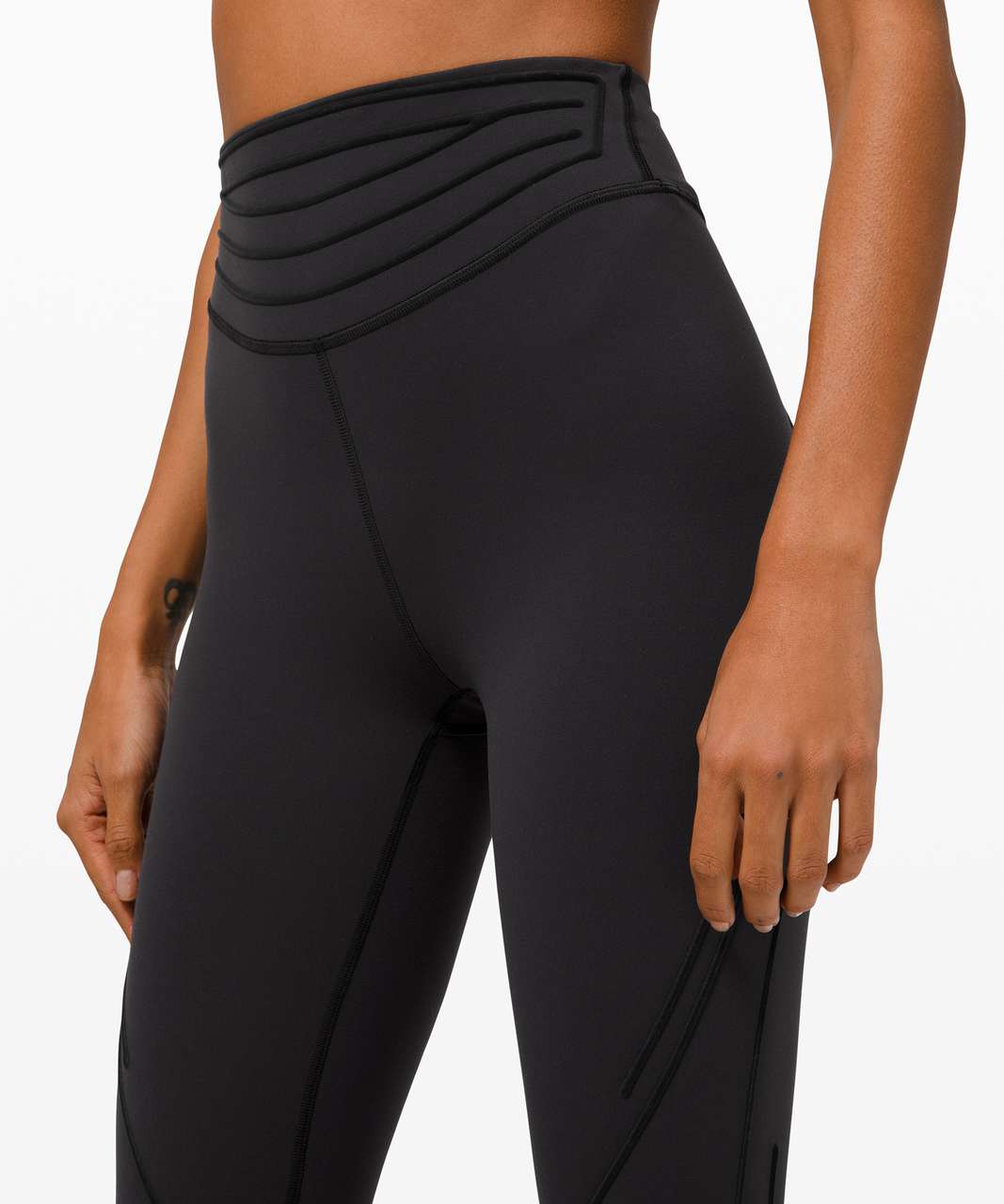 Lululemon Get in Line Super High-Rise Tight 28 - Black - lulu fanatics