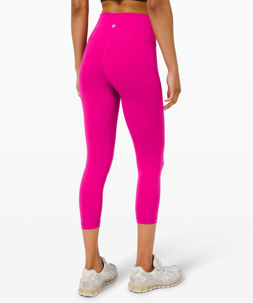 Lululemon Wunder Train High-Rise Crop 23 - Ripened Raspberry - lulu  fanatics