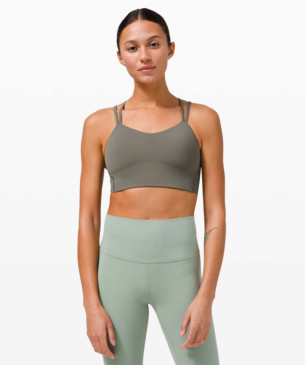 Lululemon Like A Cloud Longline Bra Tan Size M - $40 (18% Off