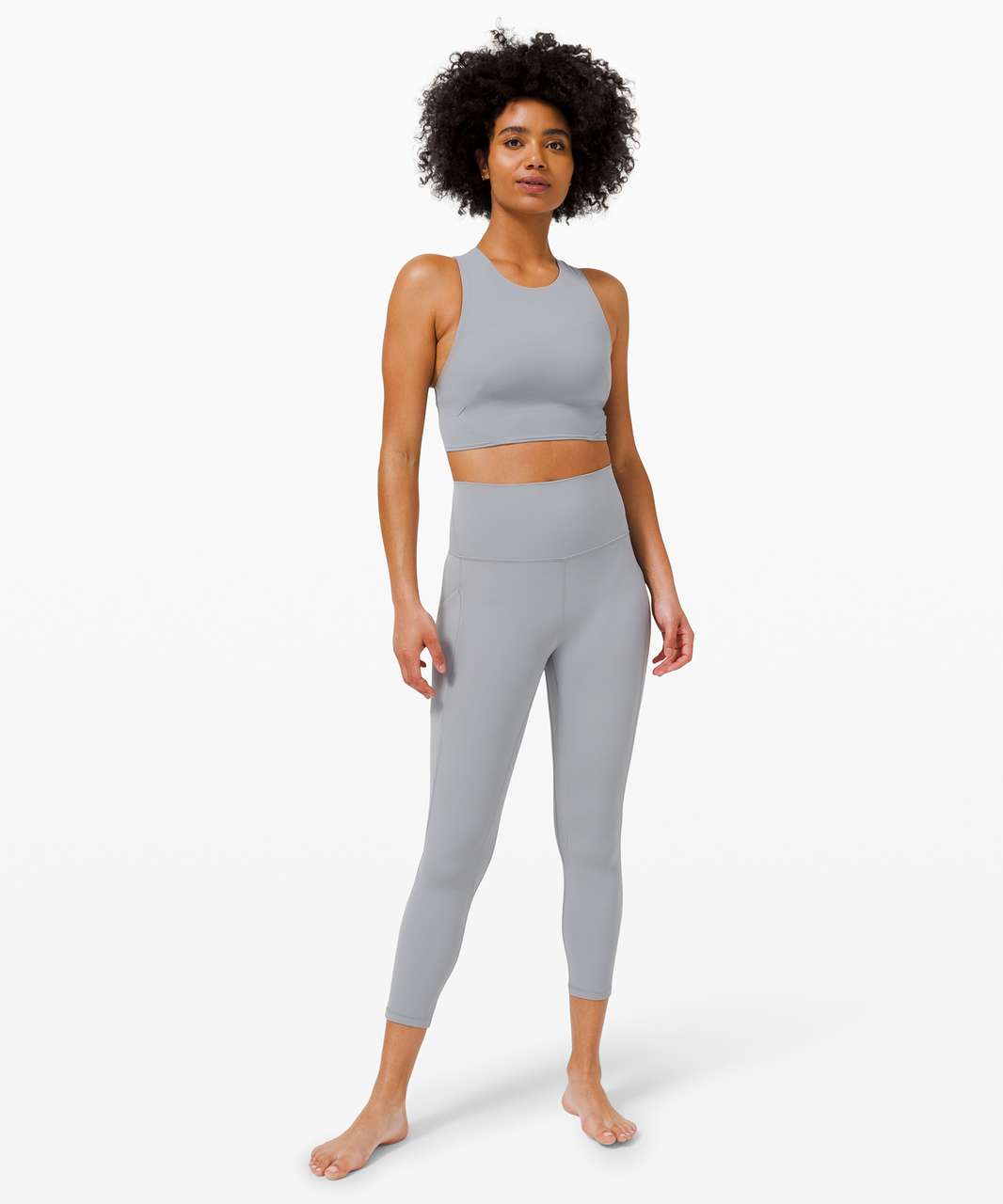 Lululemon Forward Fold Bra *Light Support, C/D Cups - Rhino Grey - lulu  fanatics