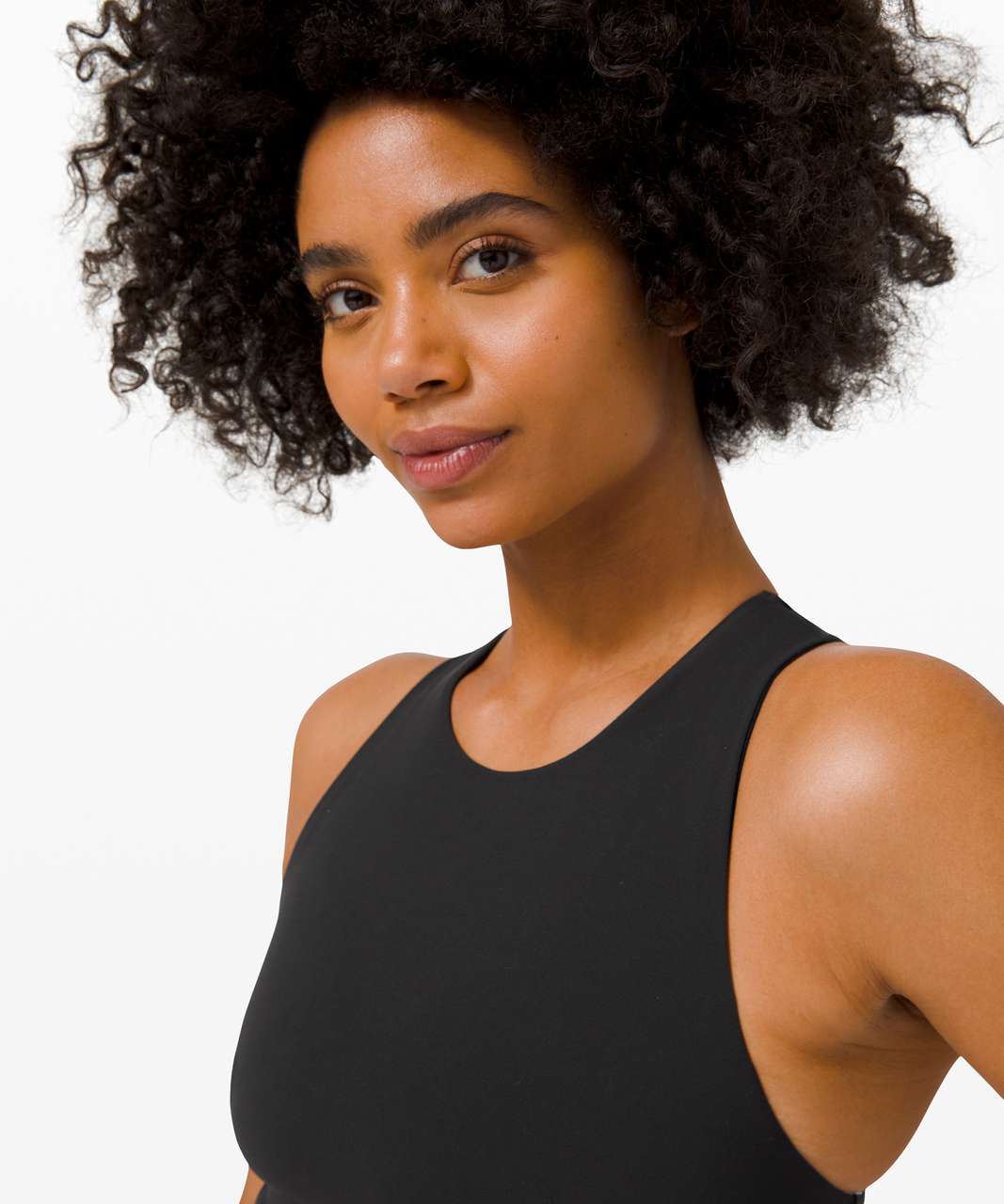 Lululemon Free To Be Bra *Wild High Neck - Black - lulu fanatics