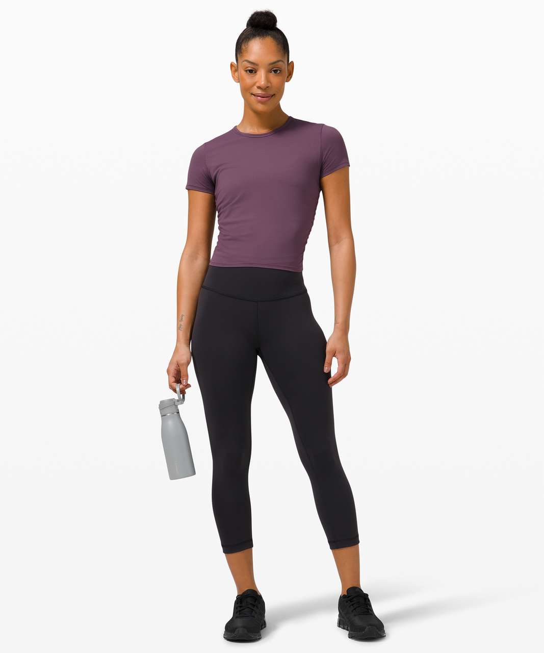 Lululemon All It Takes Short Sleeve *Train - Grape Thistle