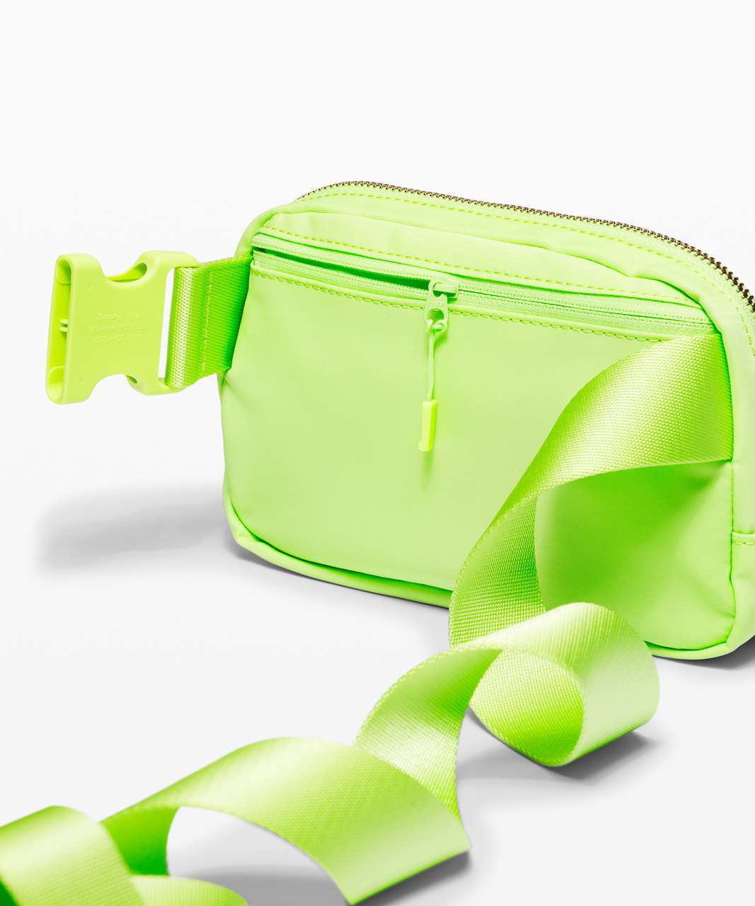 neon lululemon bag