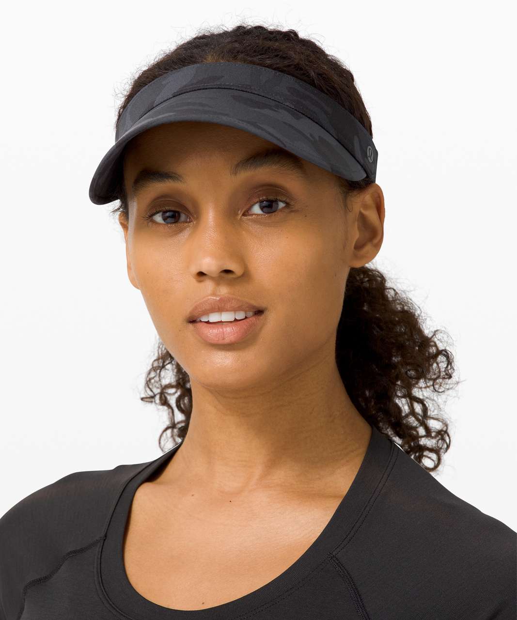 Lululemon Fast Paced Visor - Incognito Camo Multi Grey