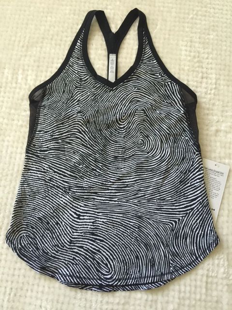 Lululemon Fast Lane Singlet - Black - lulu fanatics