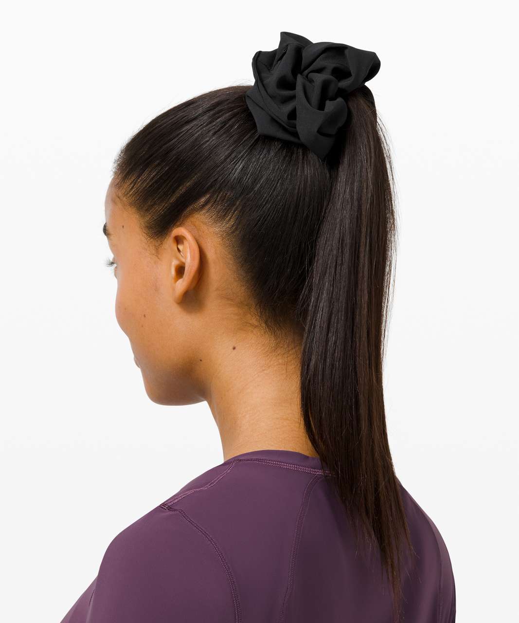 Lululemon Uplifting Oversized Scrunchie - Black