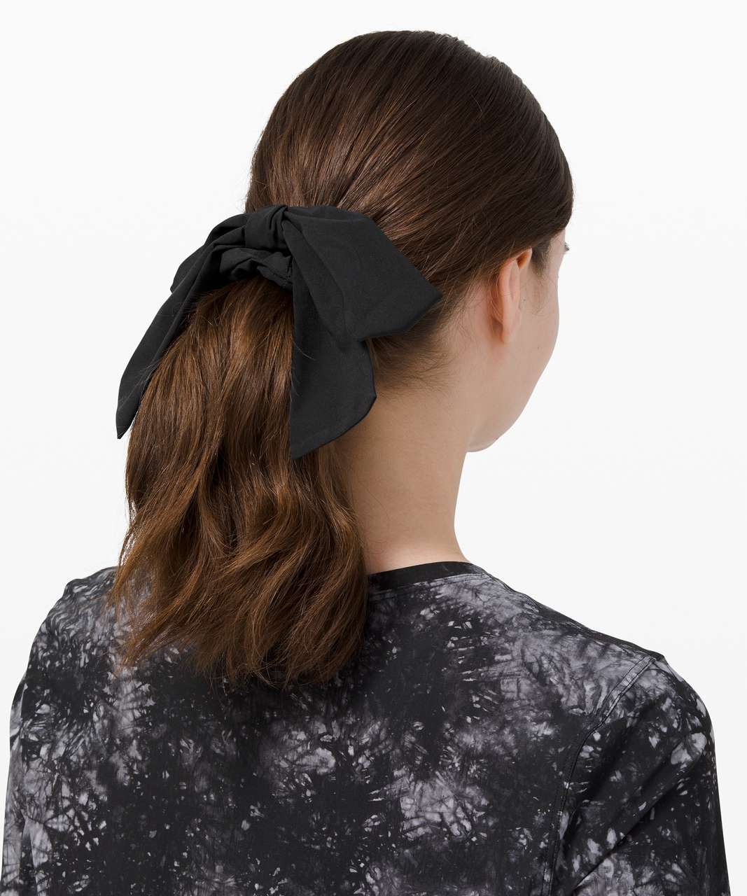 Lululemon Uplifting Scrunchie *Big Bow - Black (First Release)