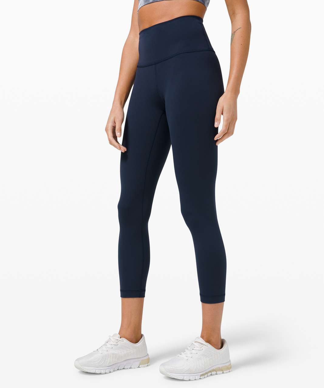 Lululemon Wunder Train High-Rise Crop 23" - True Navy