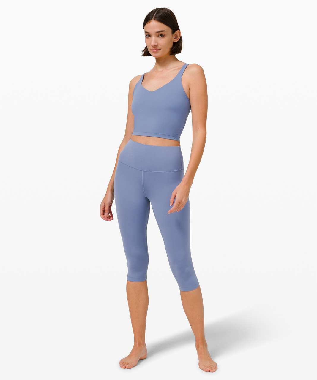 Lululemon Align High Rise Crop 17" - Water Drop