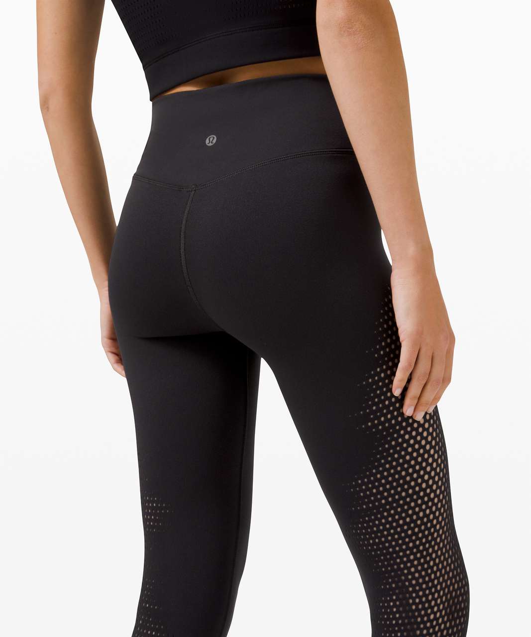 Lululemon Reveal 7/8 Tight *Velocity - Black - lulu fanatics